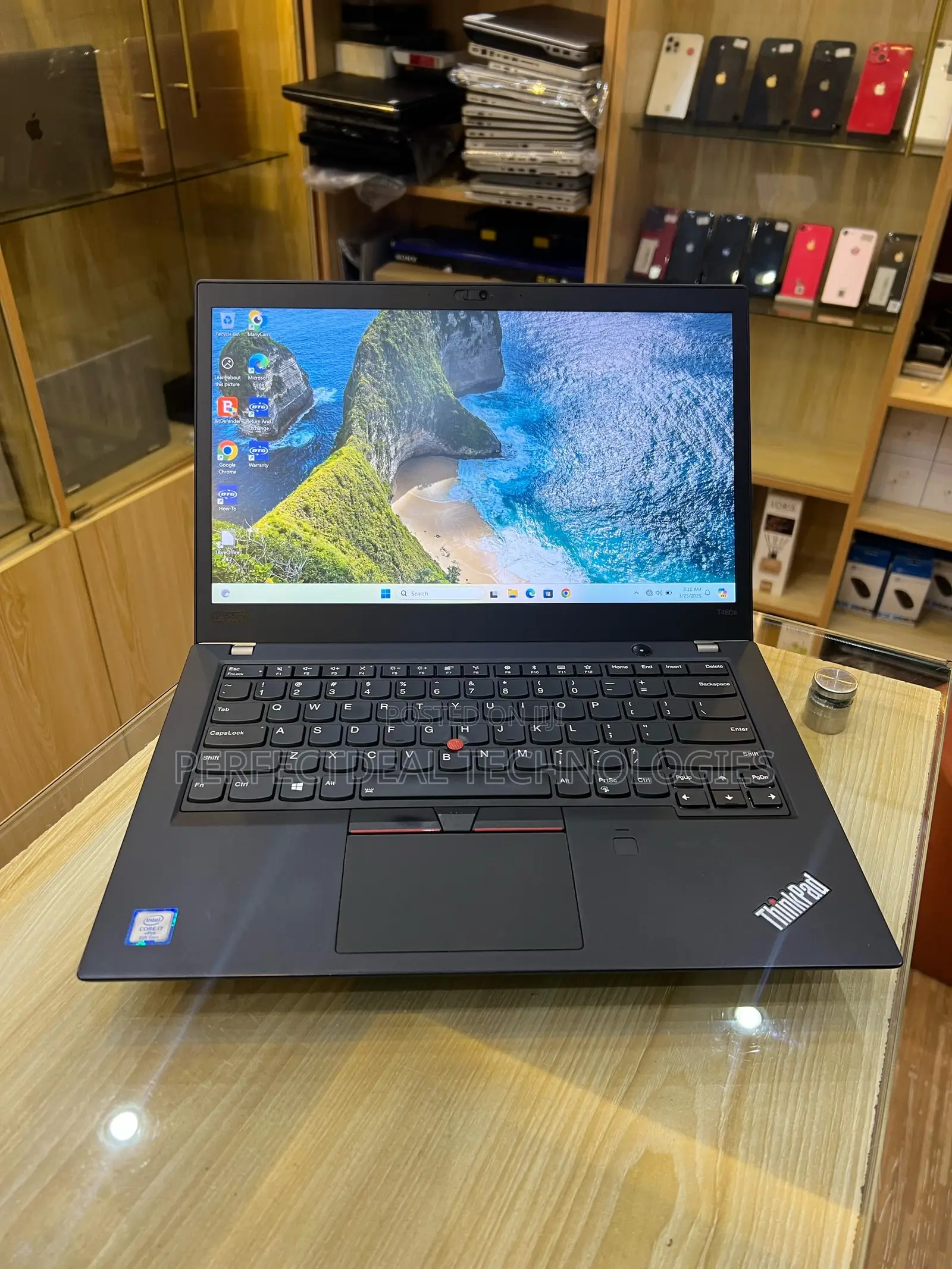 New Laptop Lenovo ThinkPad T480s 24GB Intel Core i7 SSD 256GB