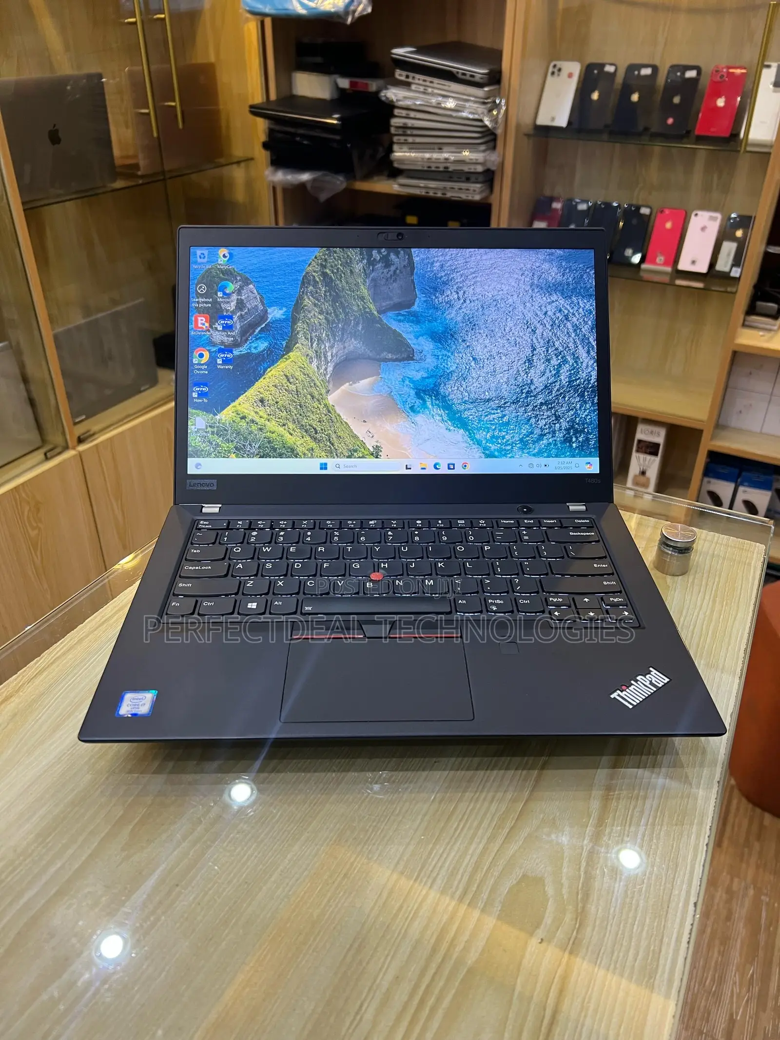 New Laptop Lenovo ThinkPad T480s 24GB Intel Core i7 SSD 256GB