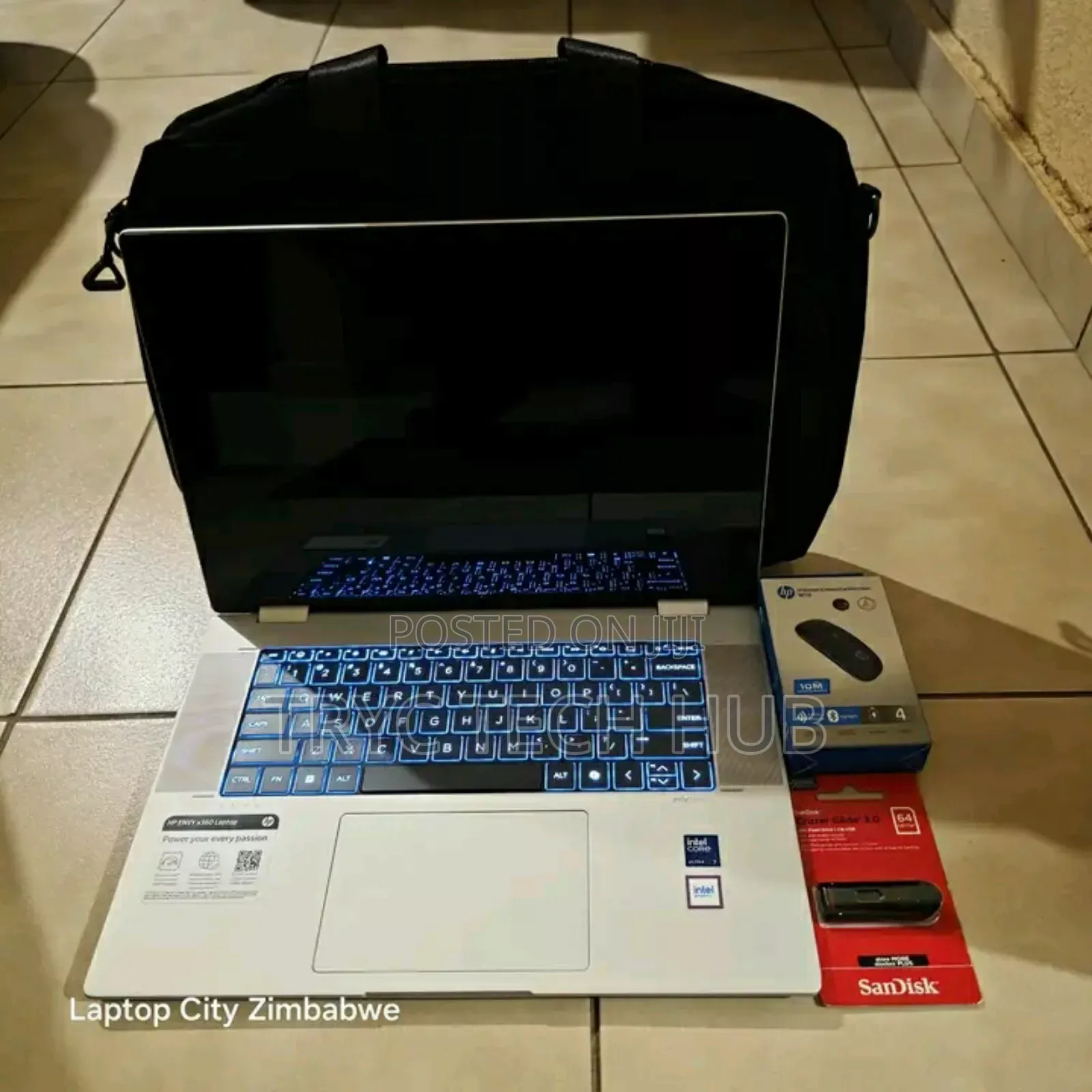New Laptop HP Envy x360 16GB Intel Core Ultra 7 SSD 1T