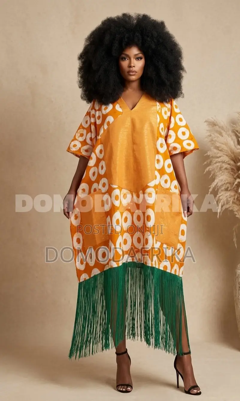 Sahara Fringe Boubou