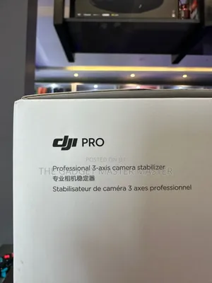 Dji Rs 4 Pro Professional 3-Axis Camera Stabilizer