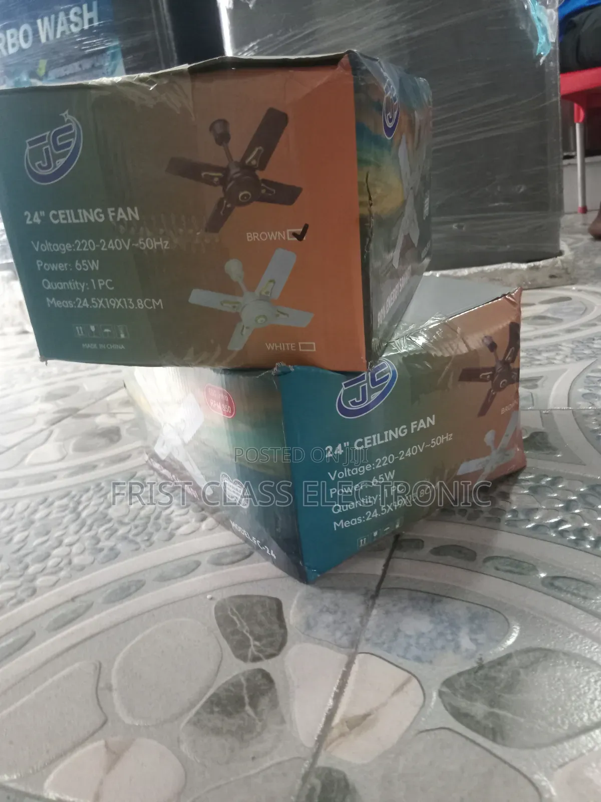 Js Fc-24 Fan Double Bearing Smooth Cooling Flow