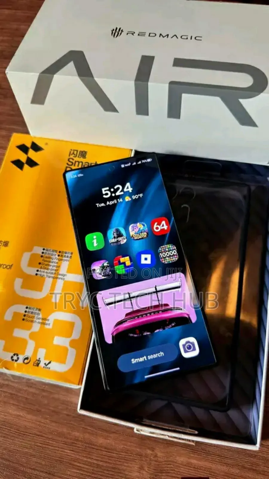 New ZTE Nubia Air 256 GB Gray