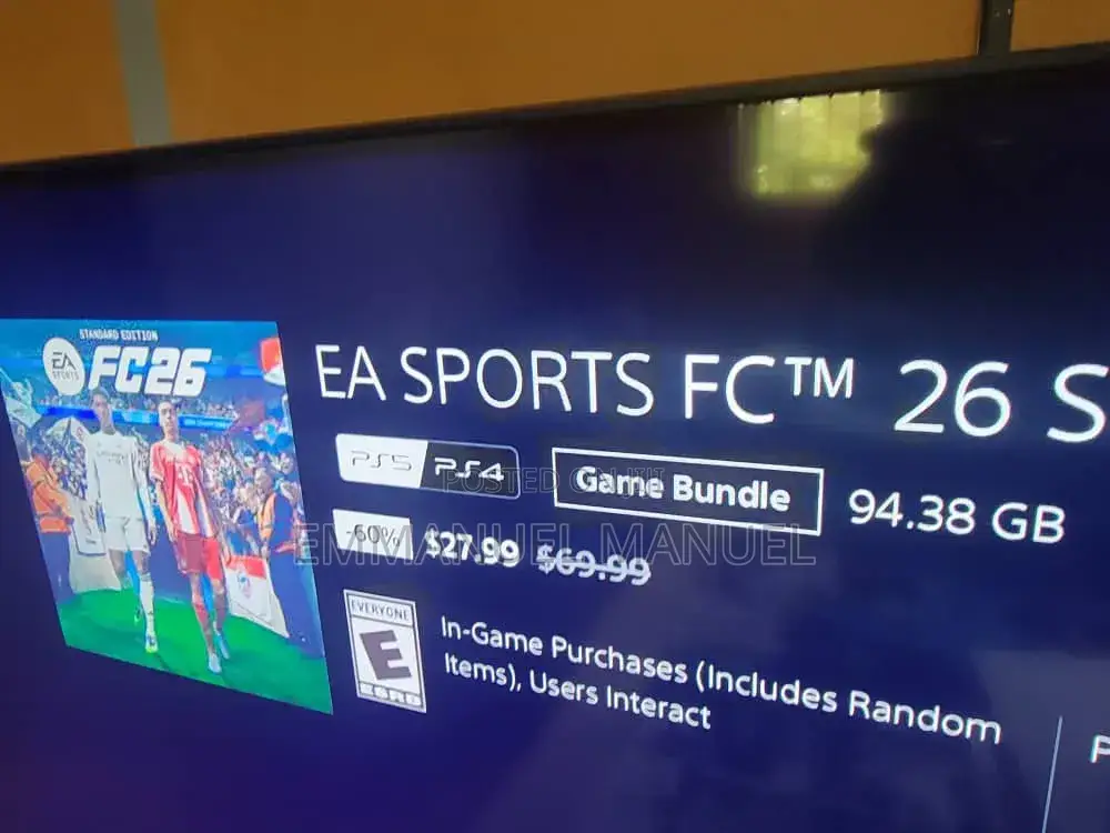 Playstation 5 Slim Digital - Fc26 Version With 2 Controllers