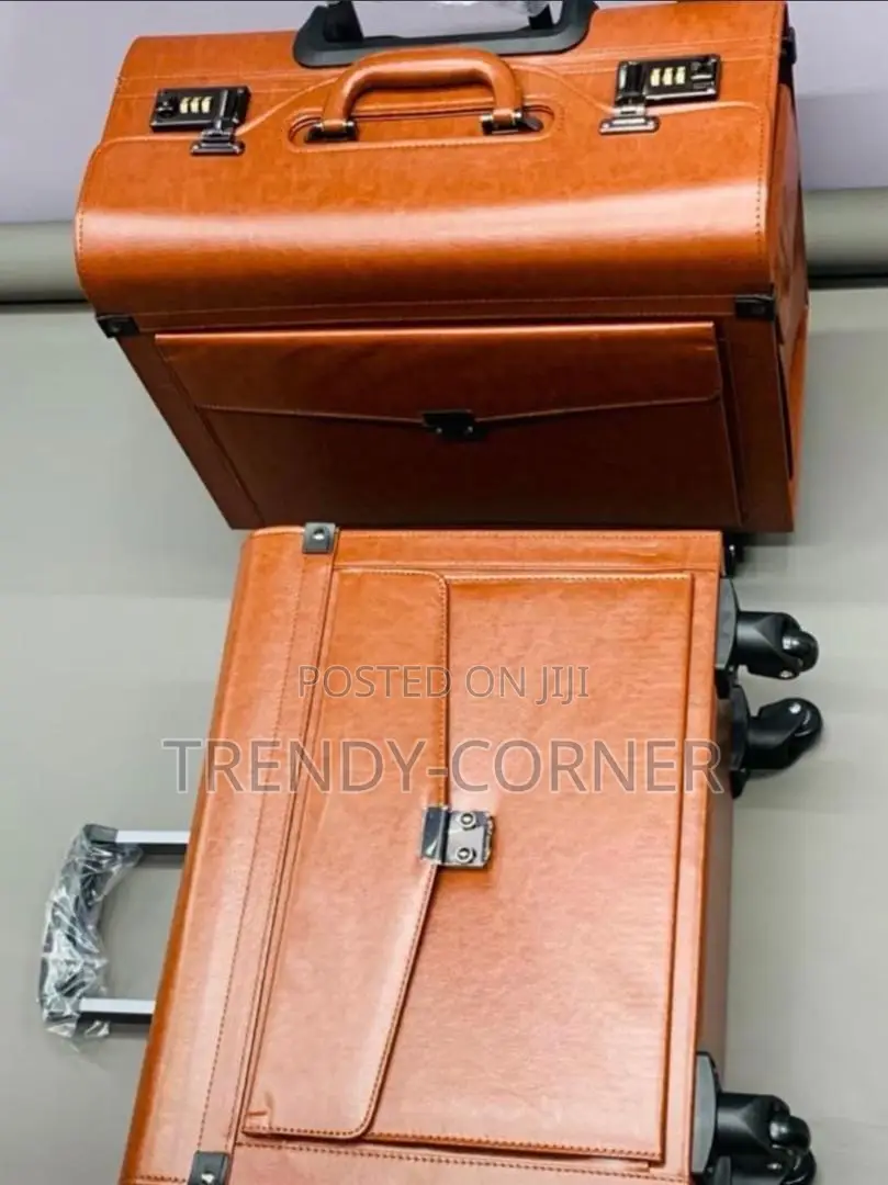 Rolling Pilot Case / Wheeled Briefcase