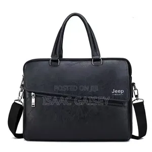 14" Jeep Leather Laptop Compartment Handbags in Different Colors