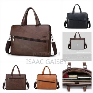 14" Jeep Leather Laptop Compartment Handbags in Different Colors