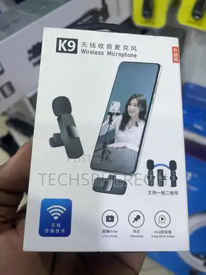 • Professional Wireless Microphone - Noise Reduction Plug Play