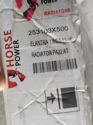 Hyundai Elantra Radiator 2011-15