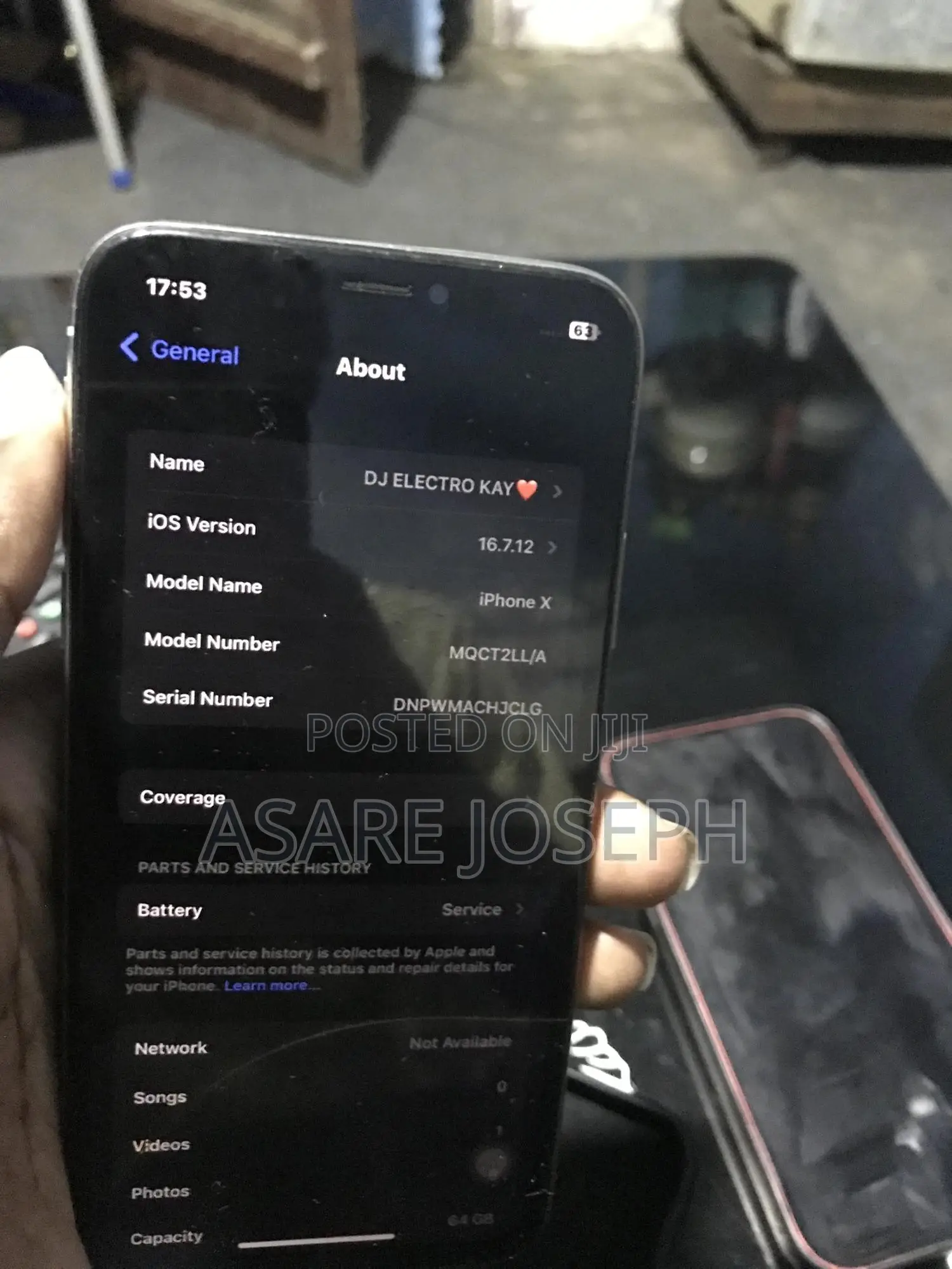 Apple iPhone X 64 GB White