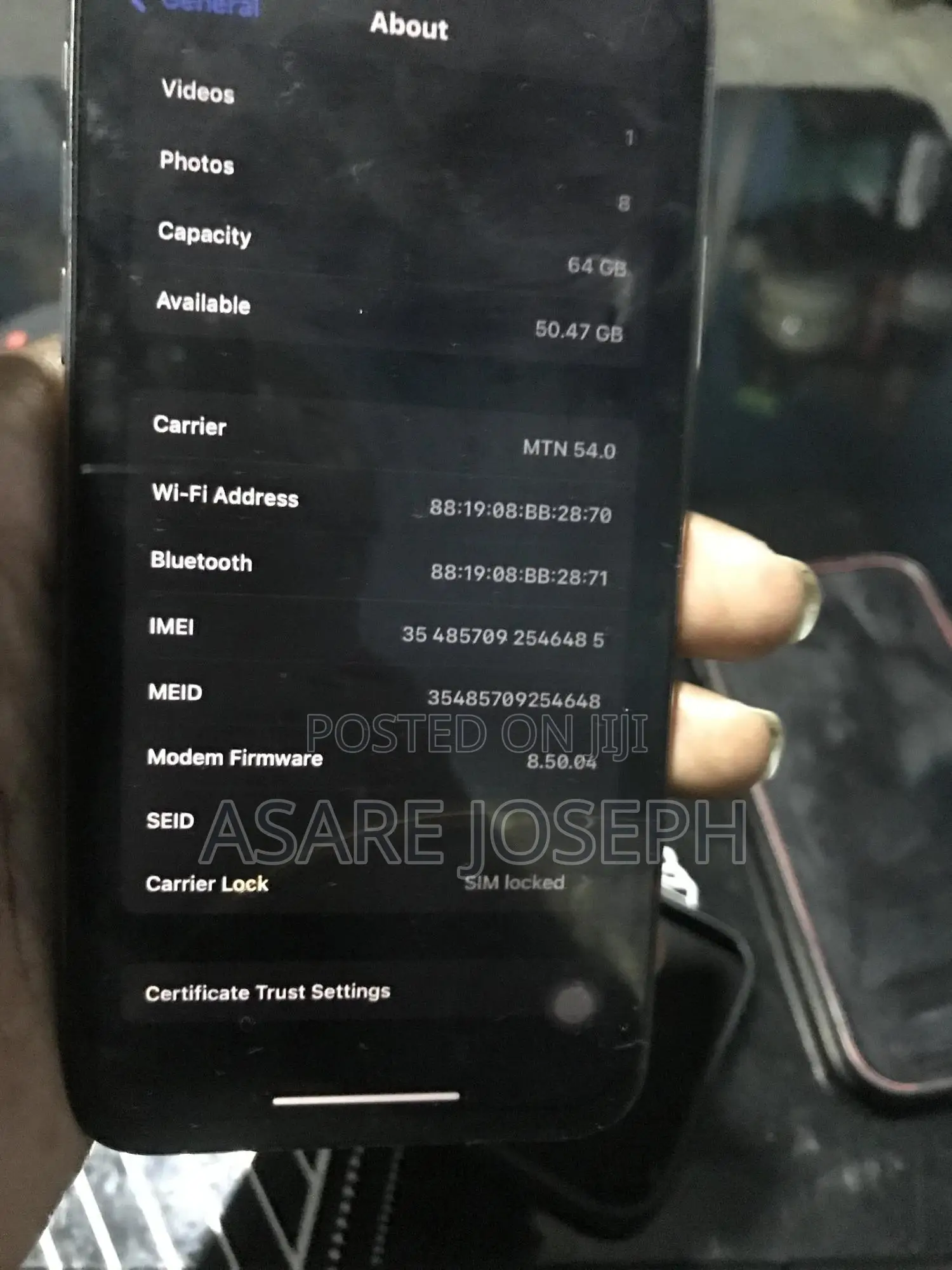 Apple iPhone X 64 GB White
