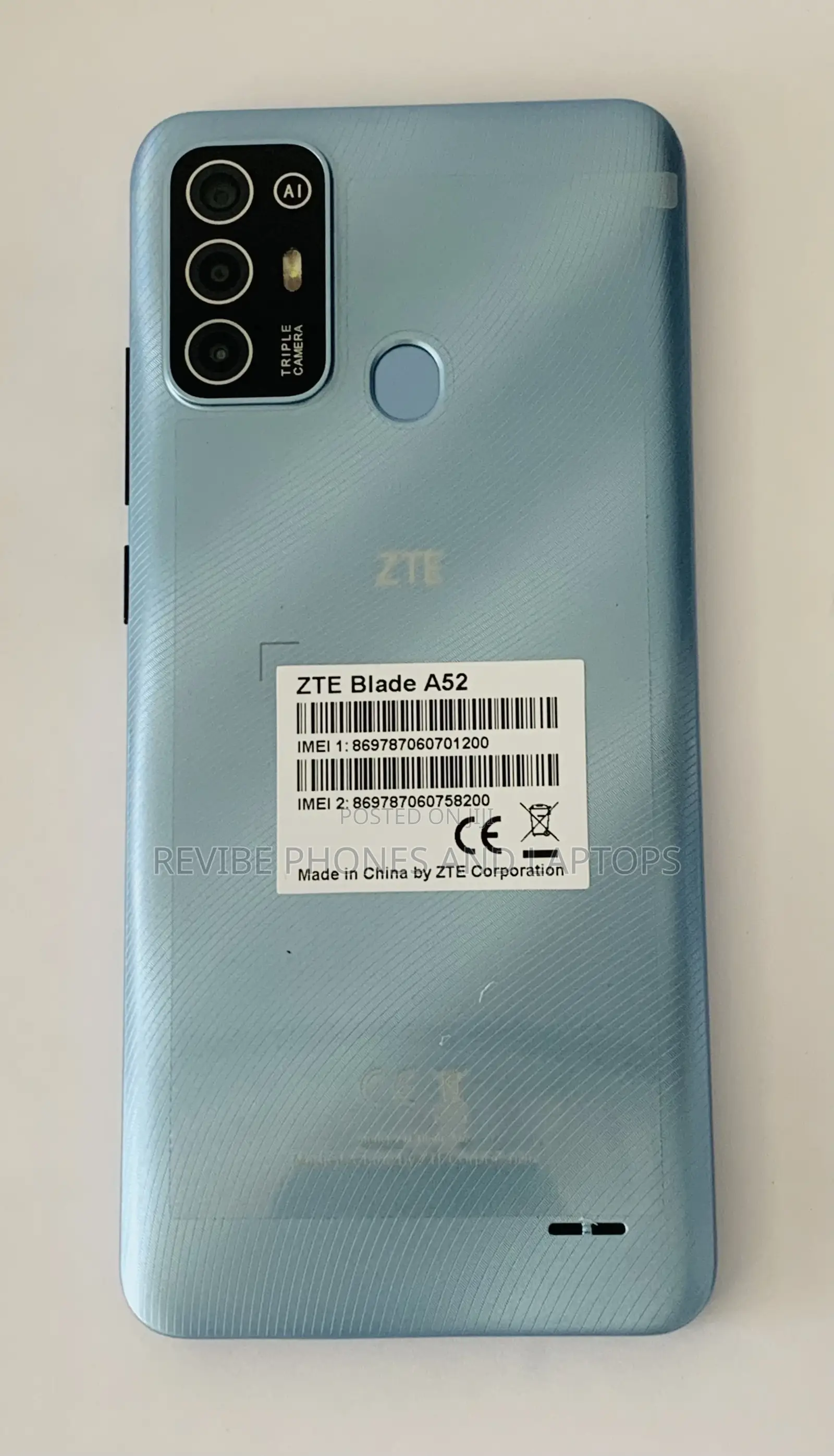 New ZTE Blade A52 64 GB Blue
