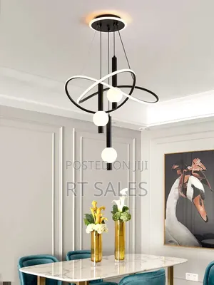Black Dining Chandelier Light