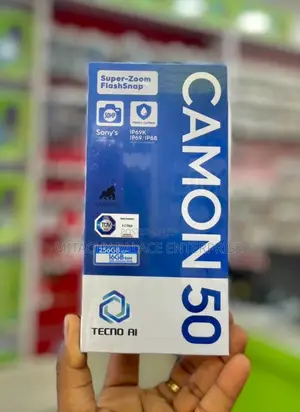 New Tecno Camon 50 256 GB