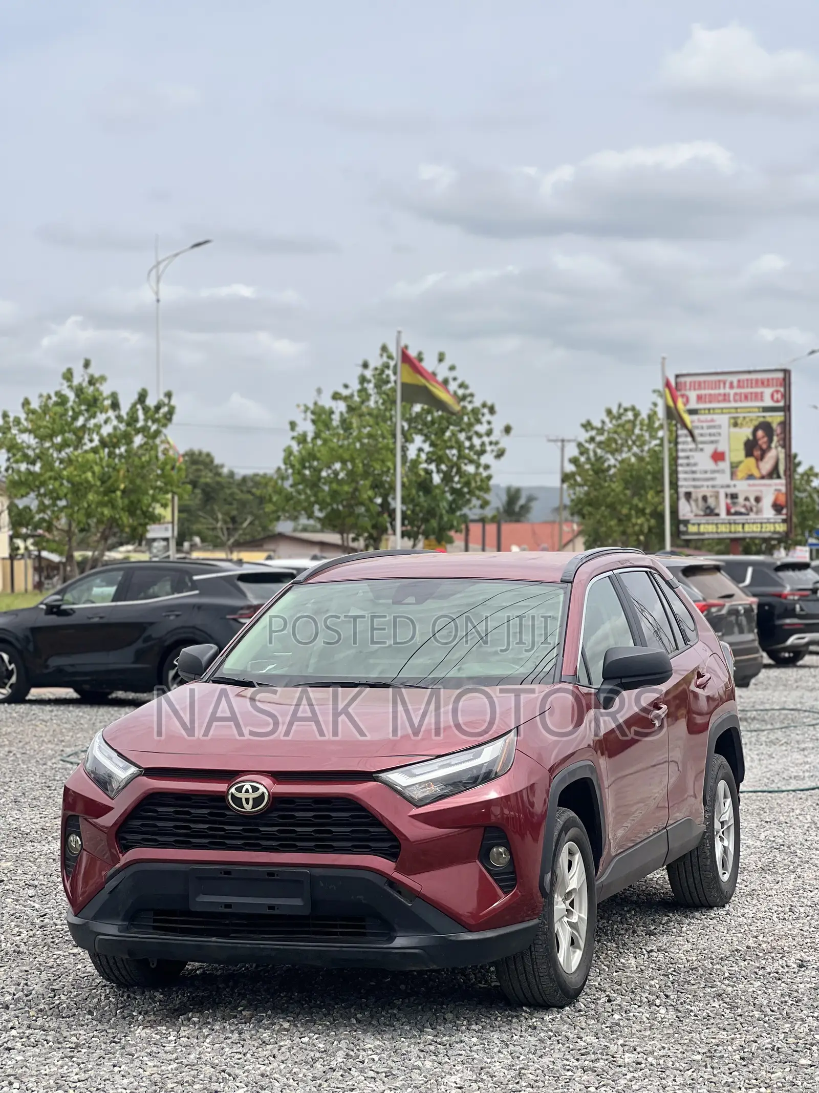 Toyota RAV4 LE AWD 2019 Red