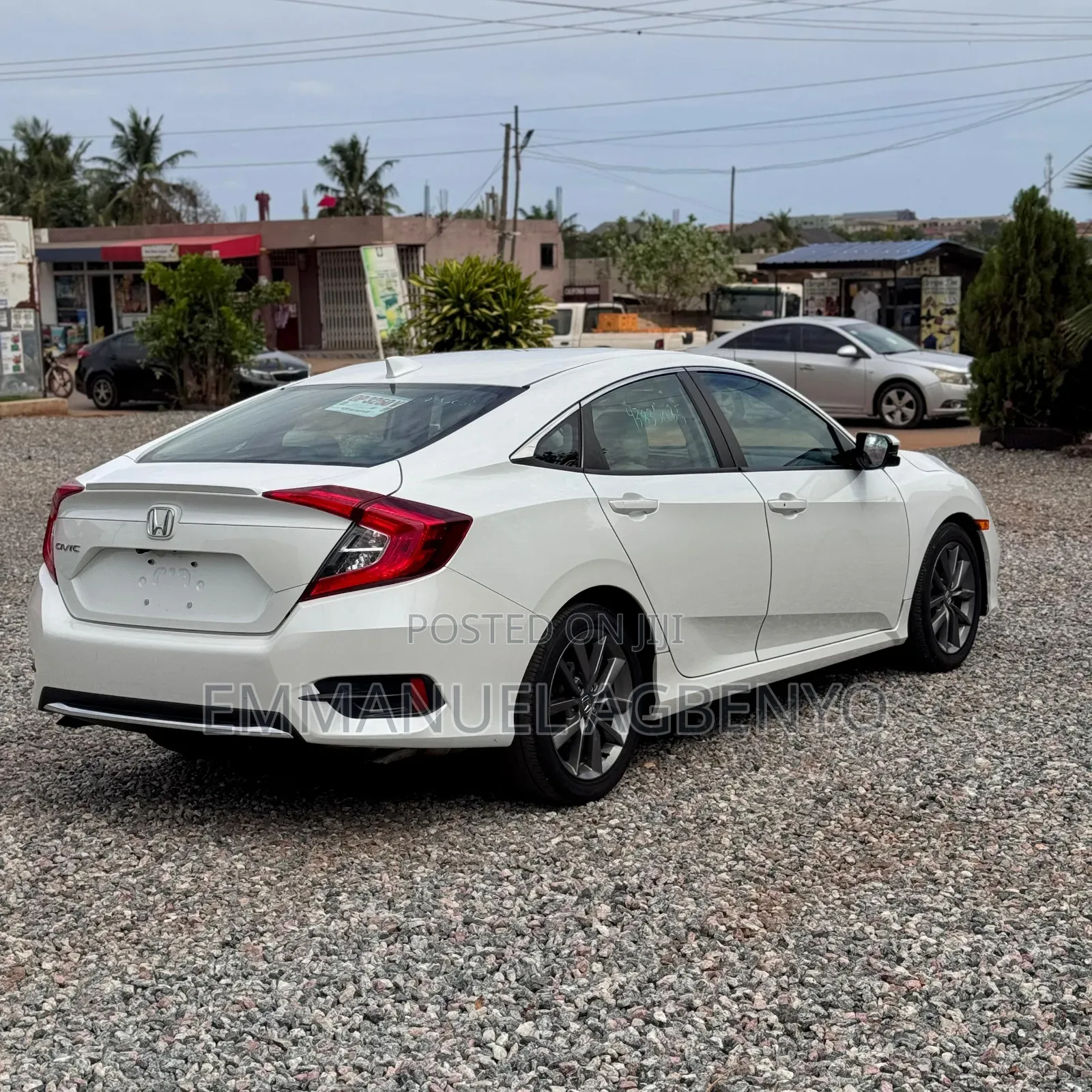 Honda Civic EX Sedan 2019 White