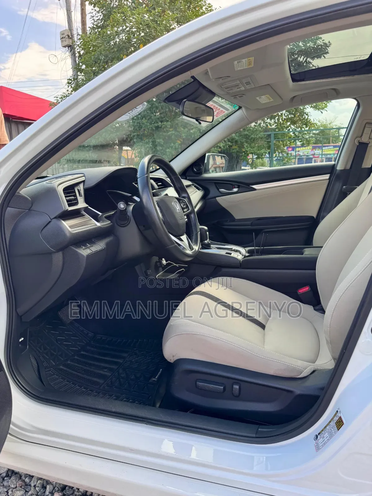 Honda Civic EX Sedan 2019 White