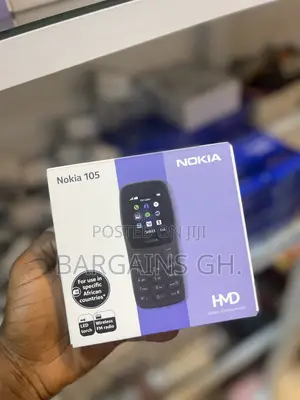 New Nokia 105 Black
