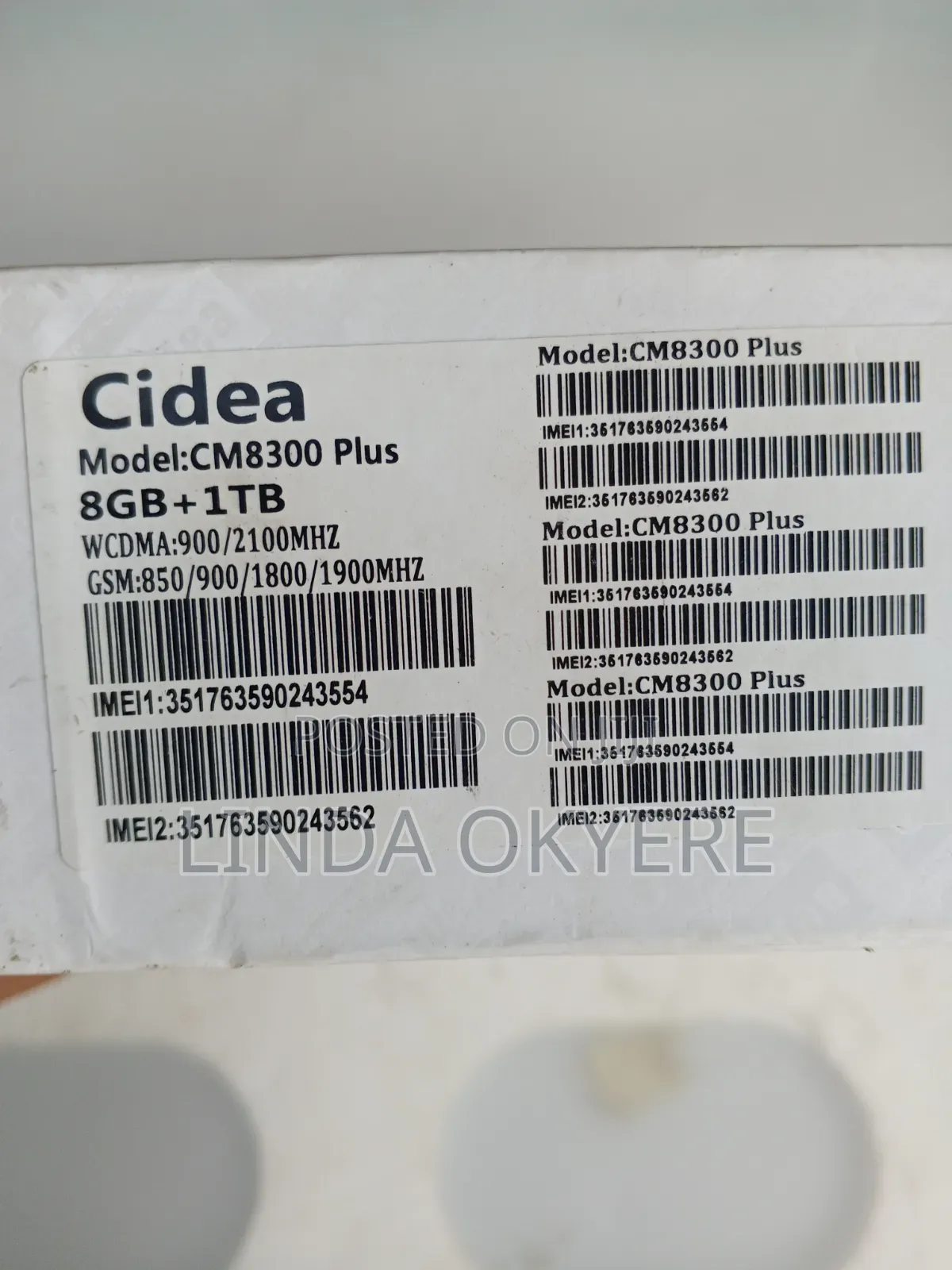 New C idea CM8300 Plus 1 TB Black