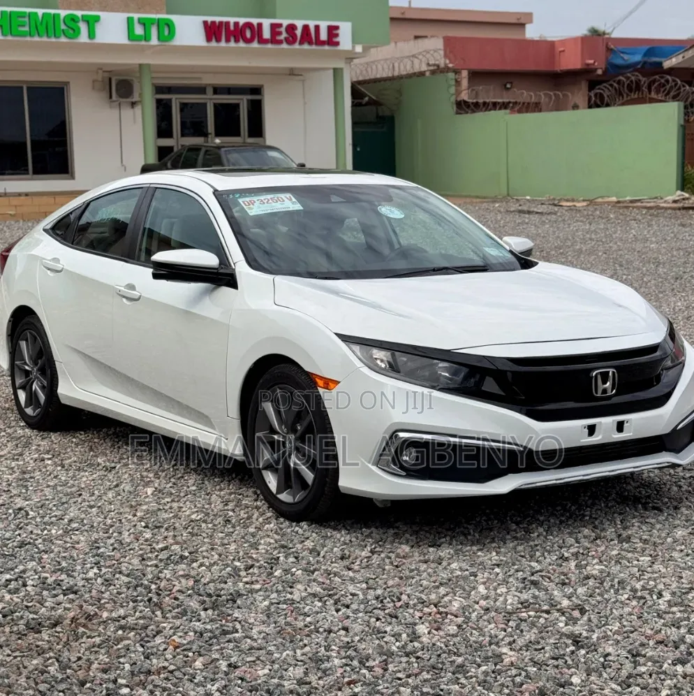 Honda Civic EX Sedan 2019 White