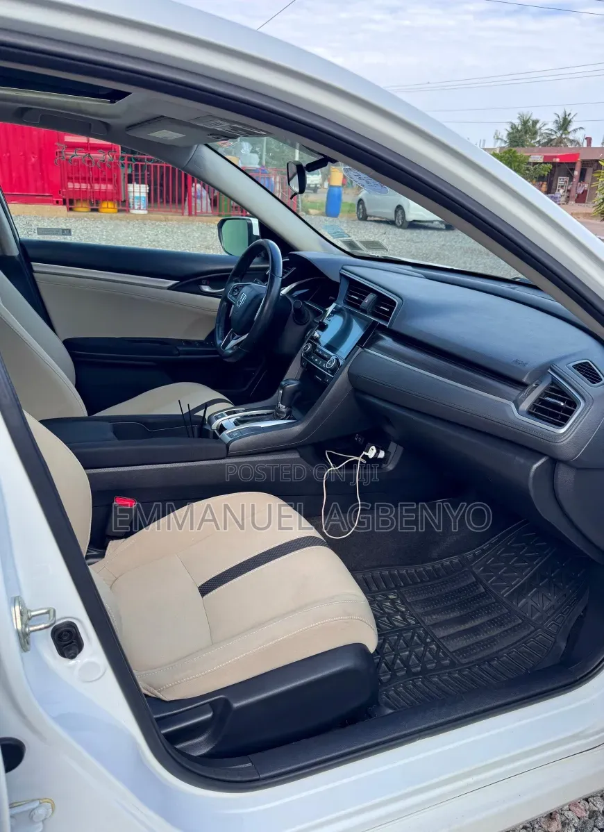 Honda Civic EX Sedan 2019 White