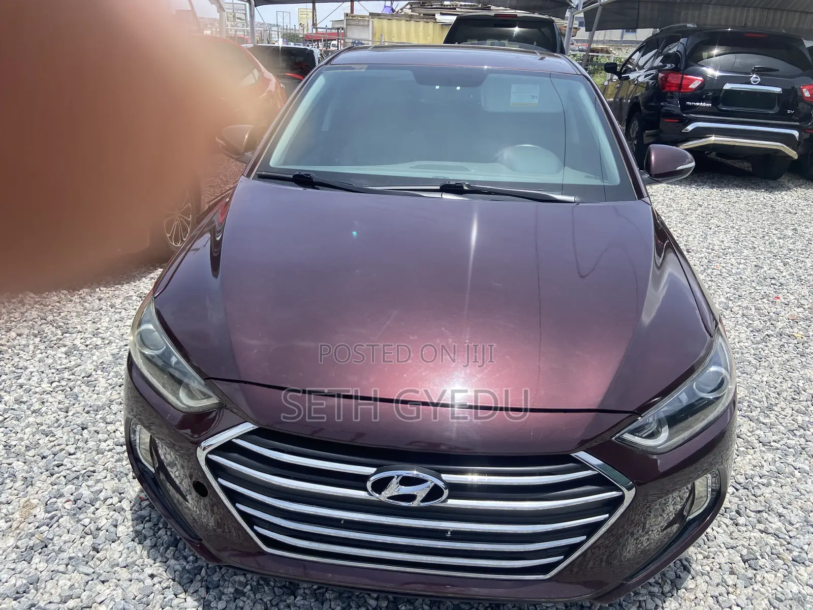 Hyundai Elantra 2017 Red