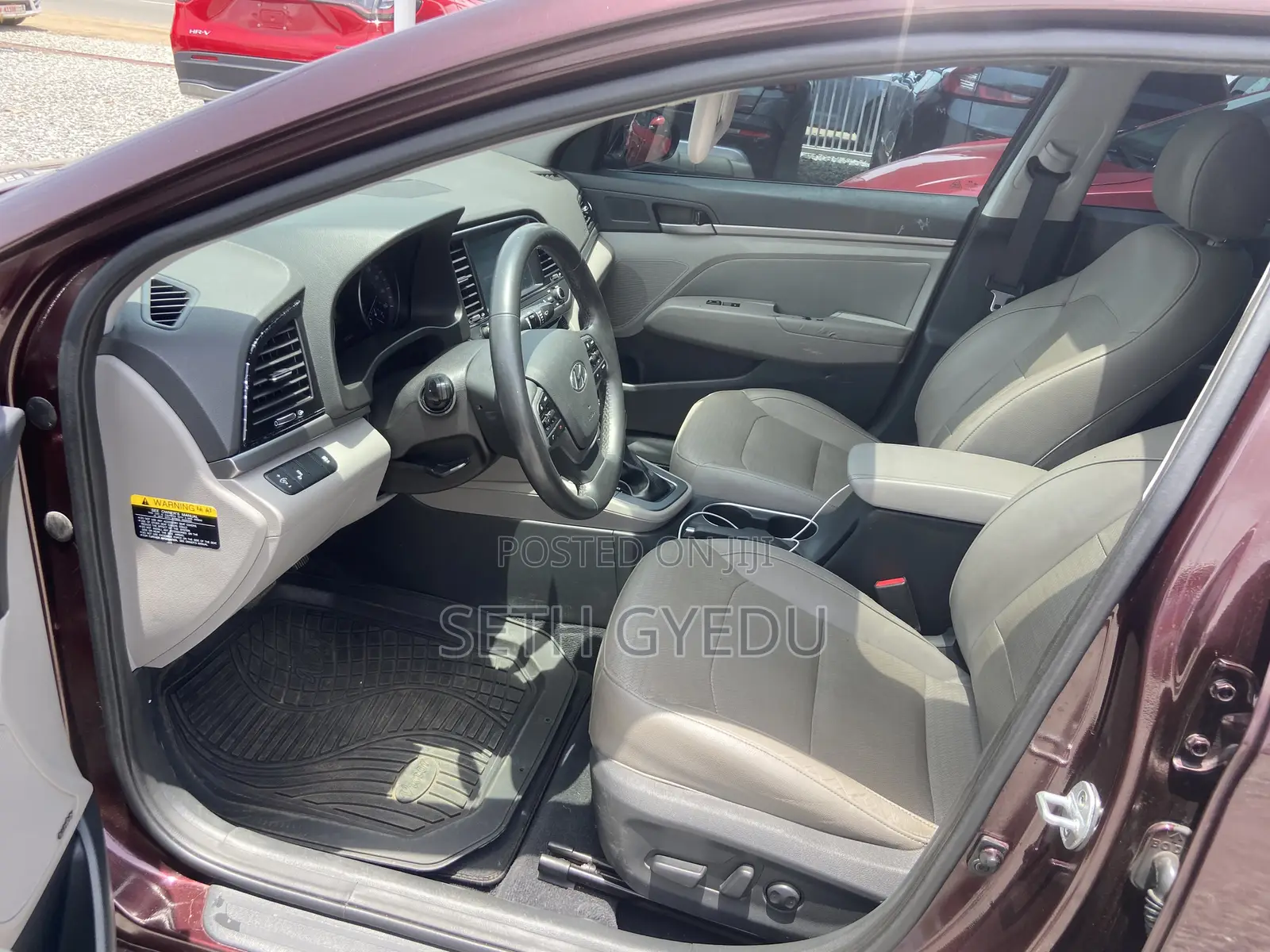 Hyundai Elantra 2017 Red