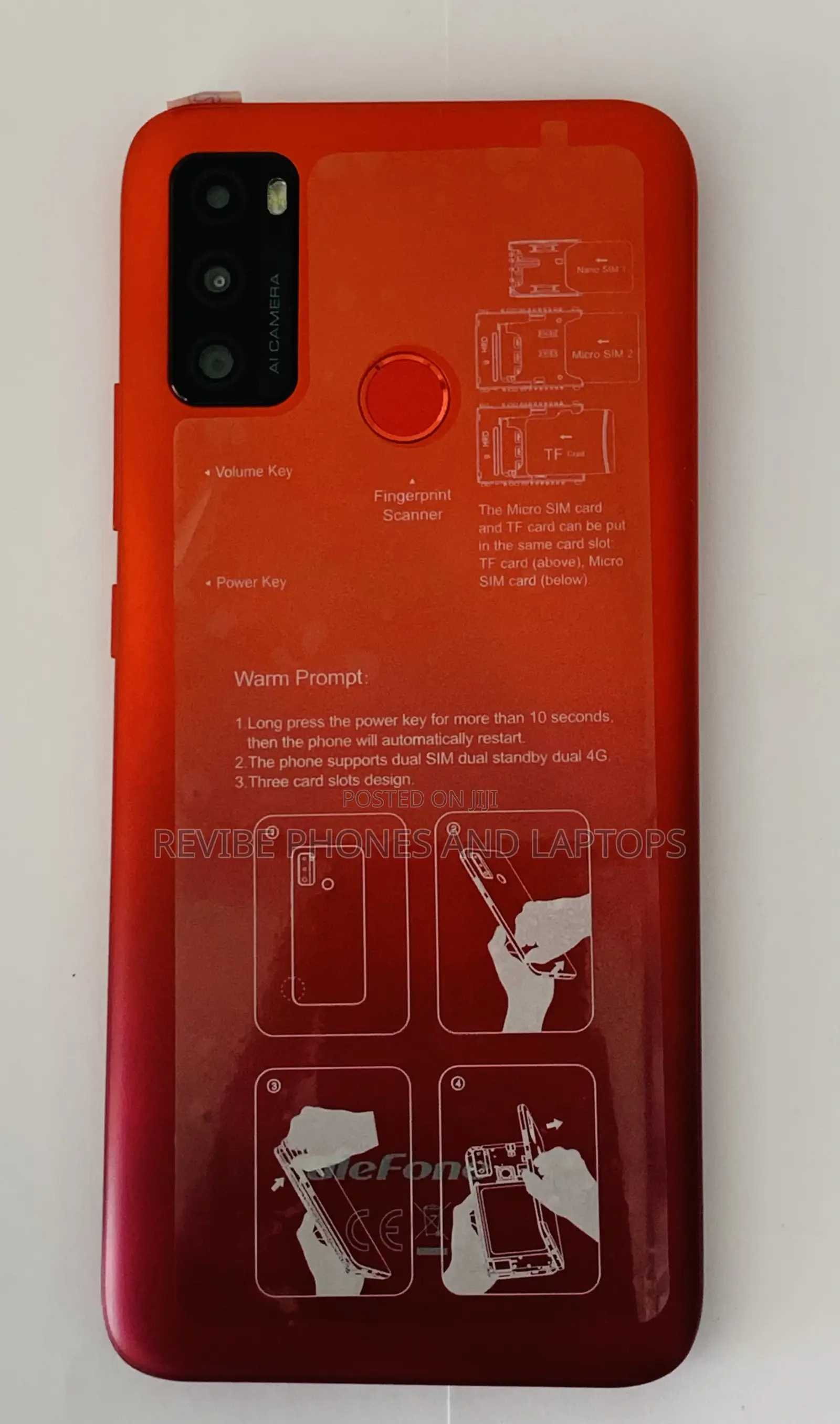 New Ulefone Note 10 32 GB Red