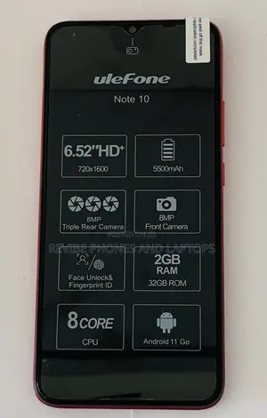 New Ulefone Note 10 32 GB Red