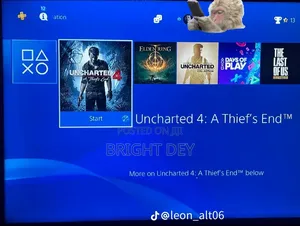 Uncharted 4 Ps4 : A Thief's End