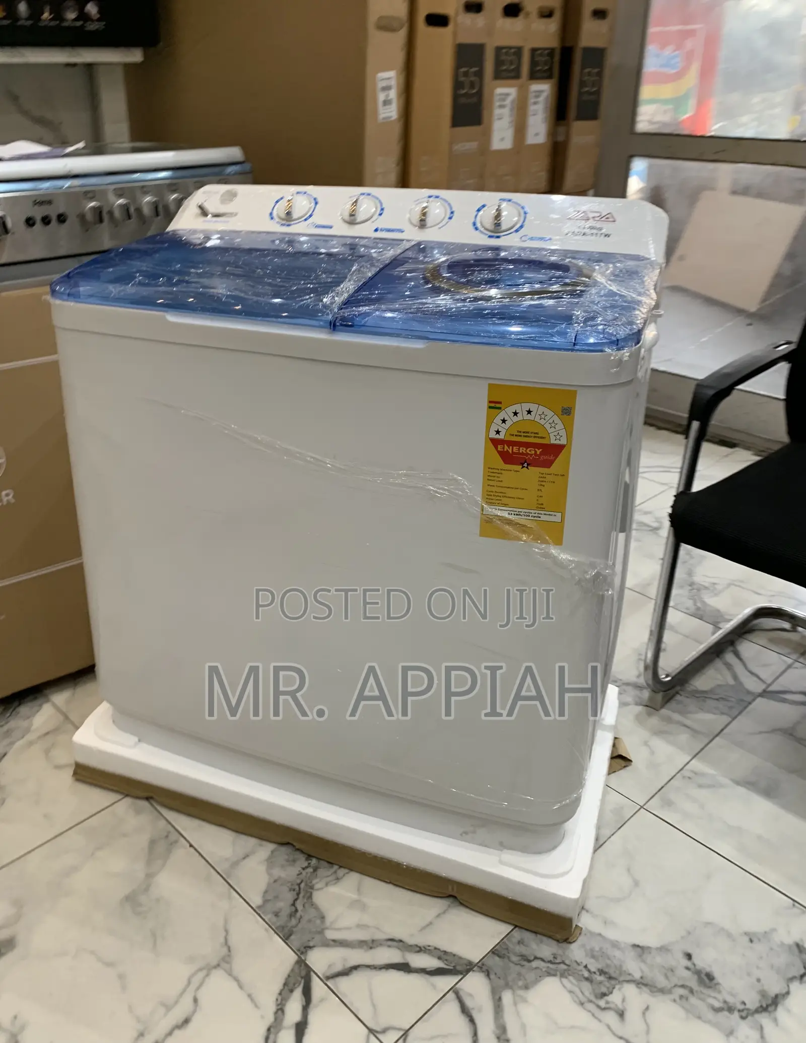 Buy Zara 11kg Top Load Washing Machine With Air Drying Technology.