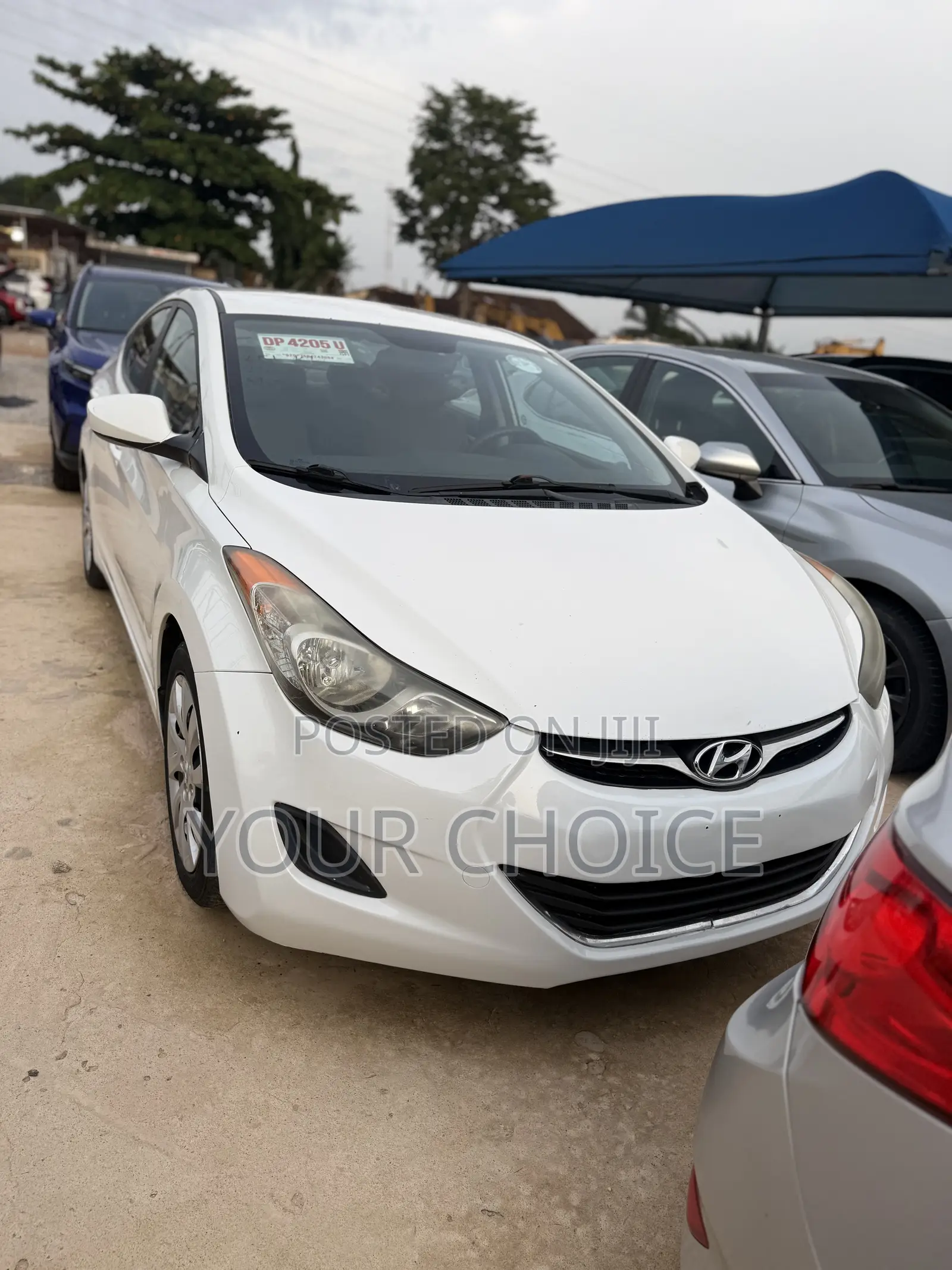 Hyundai Elantra 2013 White