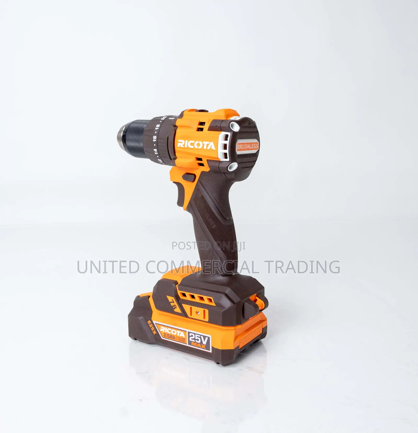 Ricota Cordless Impact Drill (25v 78nm)