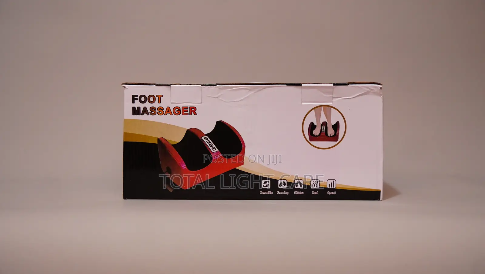 Foot and Calf Massager (Adjustable Heat and Speed)