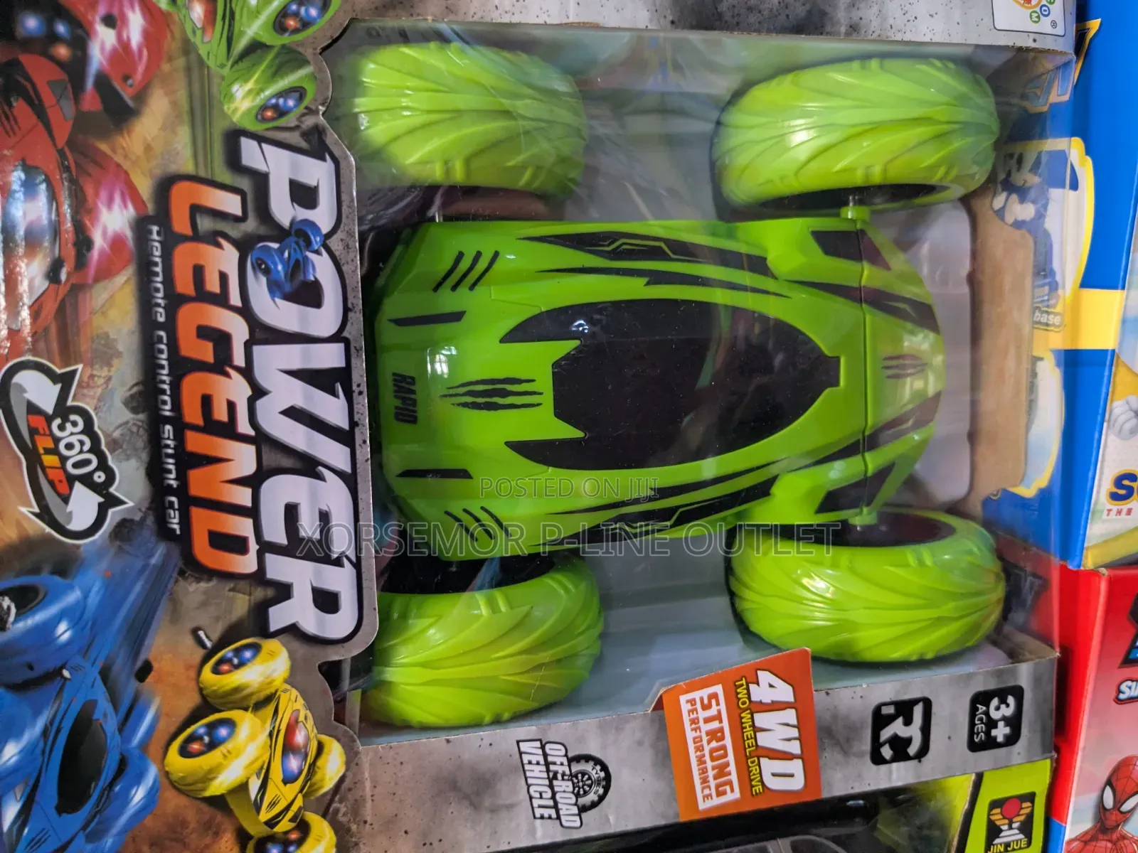 Roll Over Stunt Speed Car