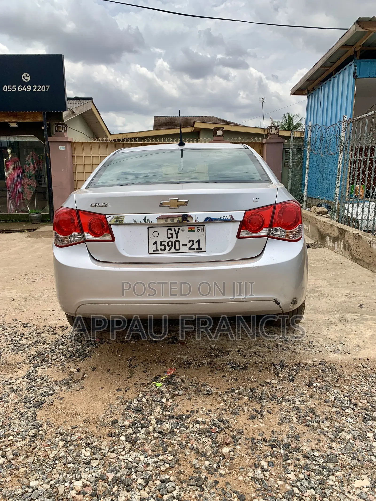 Chevrolet Cruze 2013 Silver