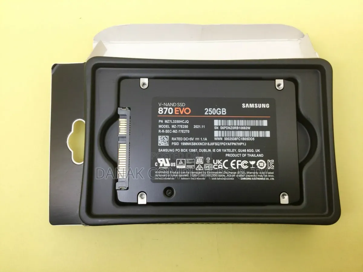Samsung Sata V-nand Ssd 250gb