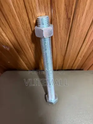 Zinc-Plated Hex Bolt and Nut 14mm