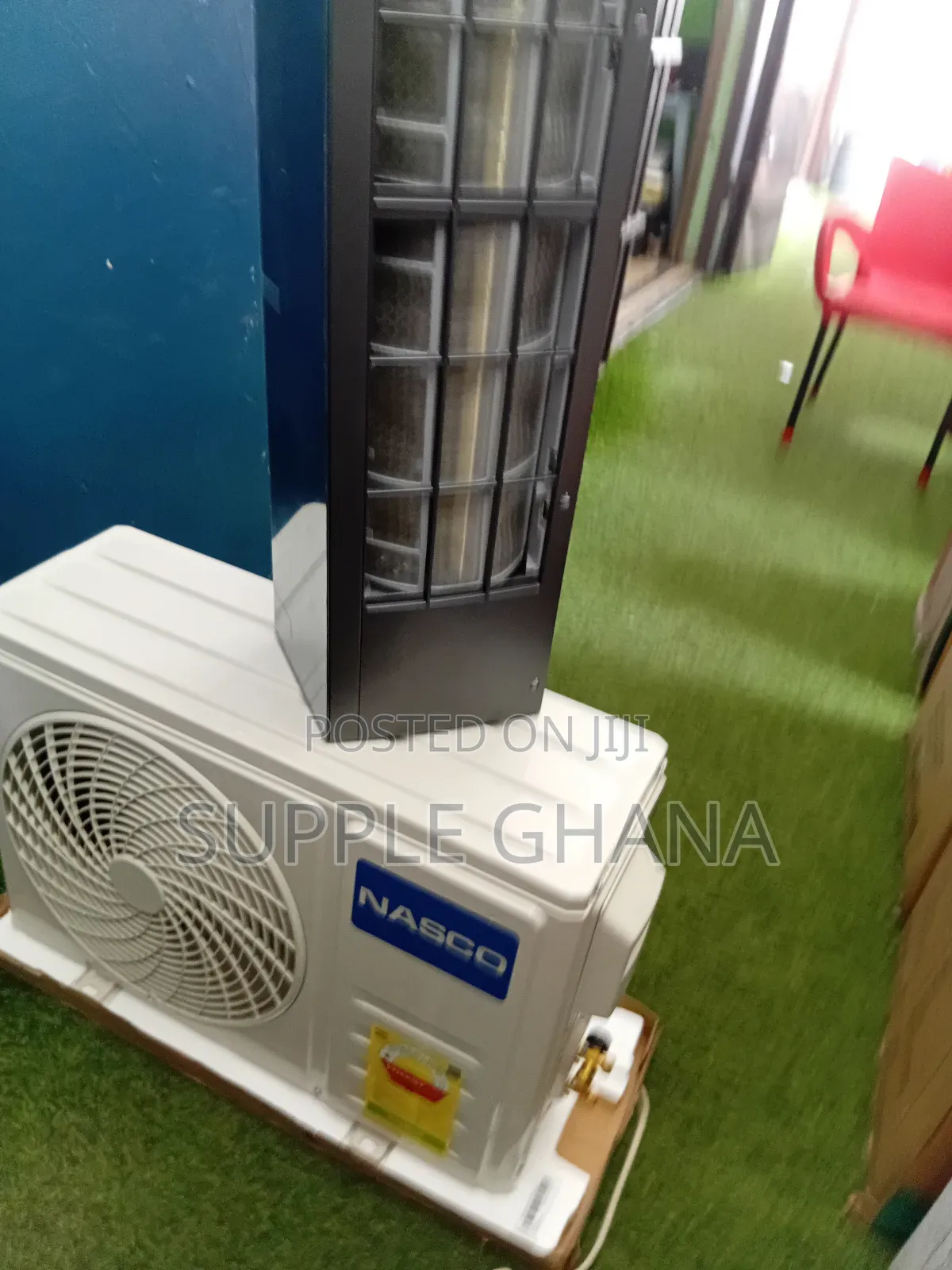 Nasco 1.5hp Mirror Air Conditioner – Sleek Cooling Power