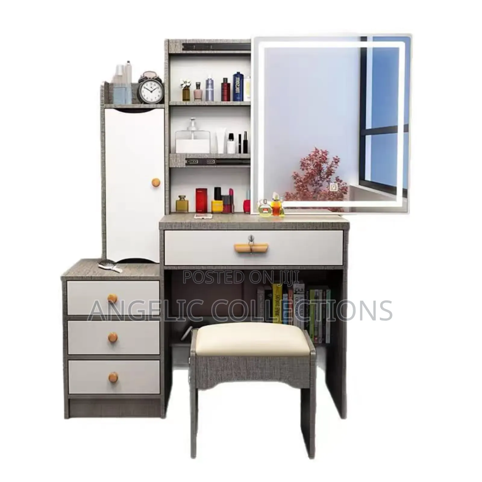 Led Dressing Table With Mirror