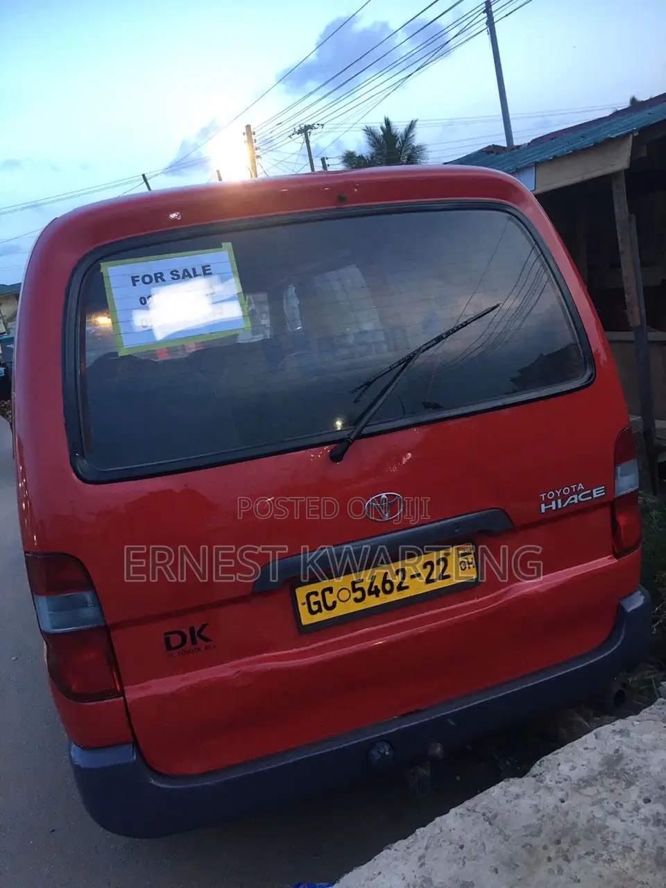 Toyota HiAce 2008 Red