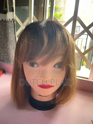 Blonde Human Hair With Bangs.