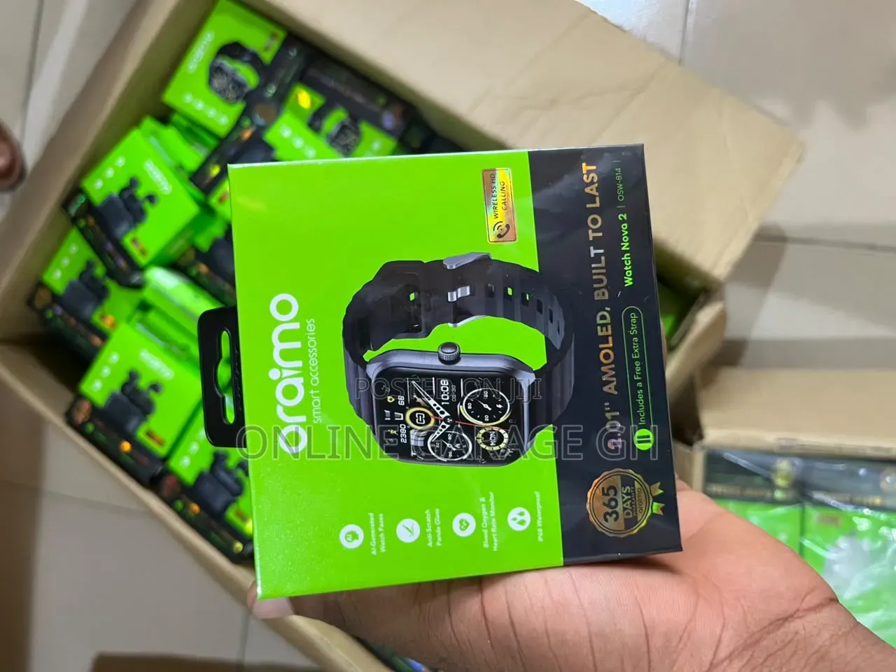 Oraimo Watch 5n 2.01'' TFT Ip68 Smart Watch (Osw-806n)