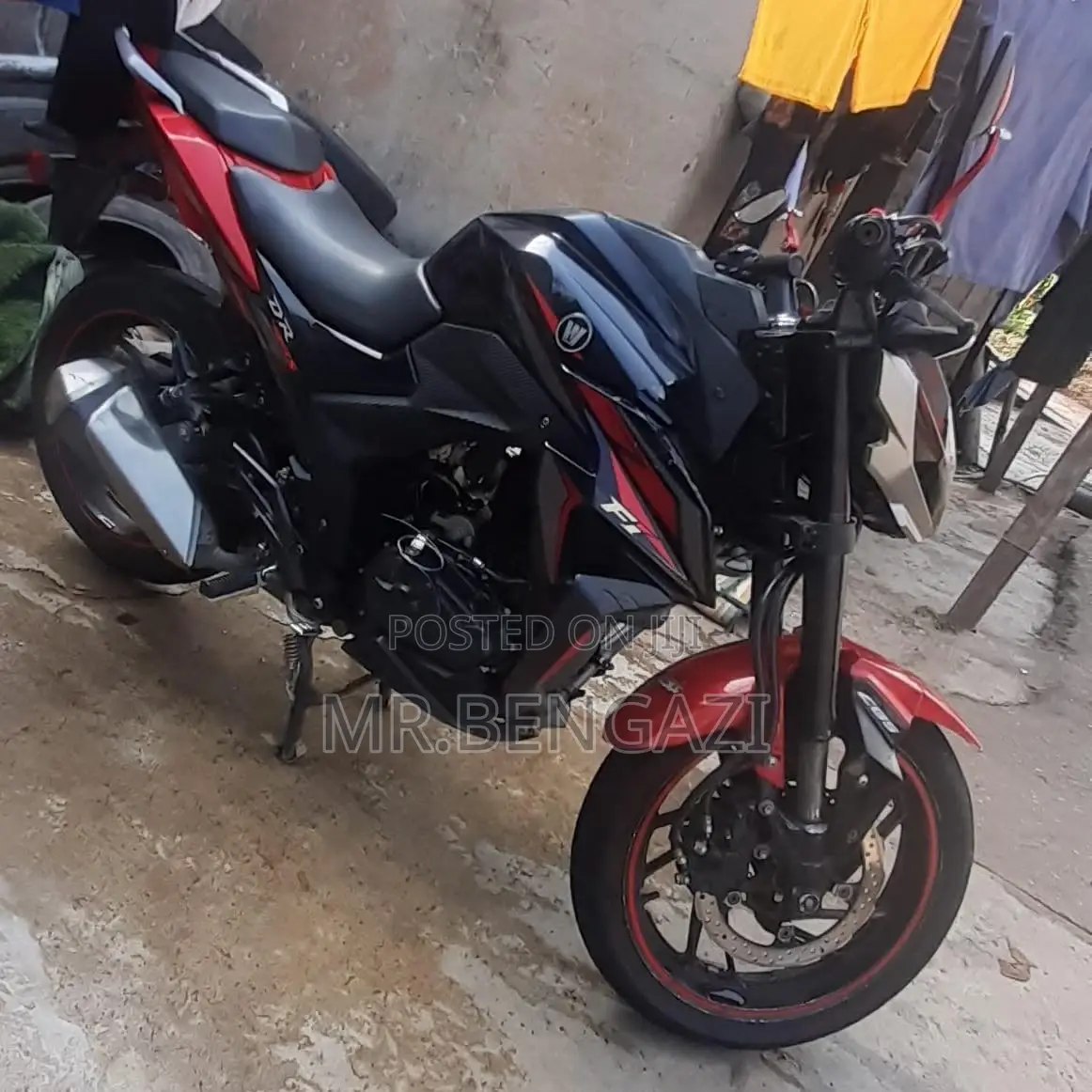 New Haojue DR190S 2024 Red