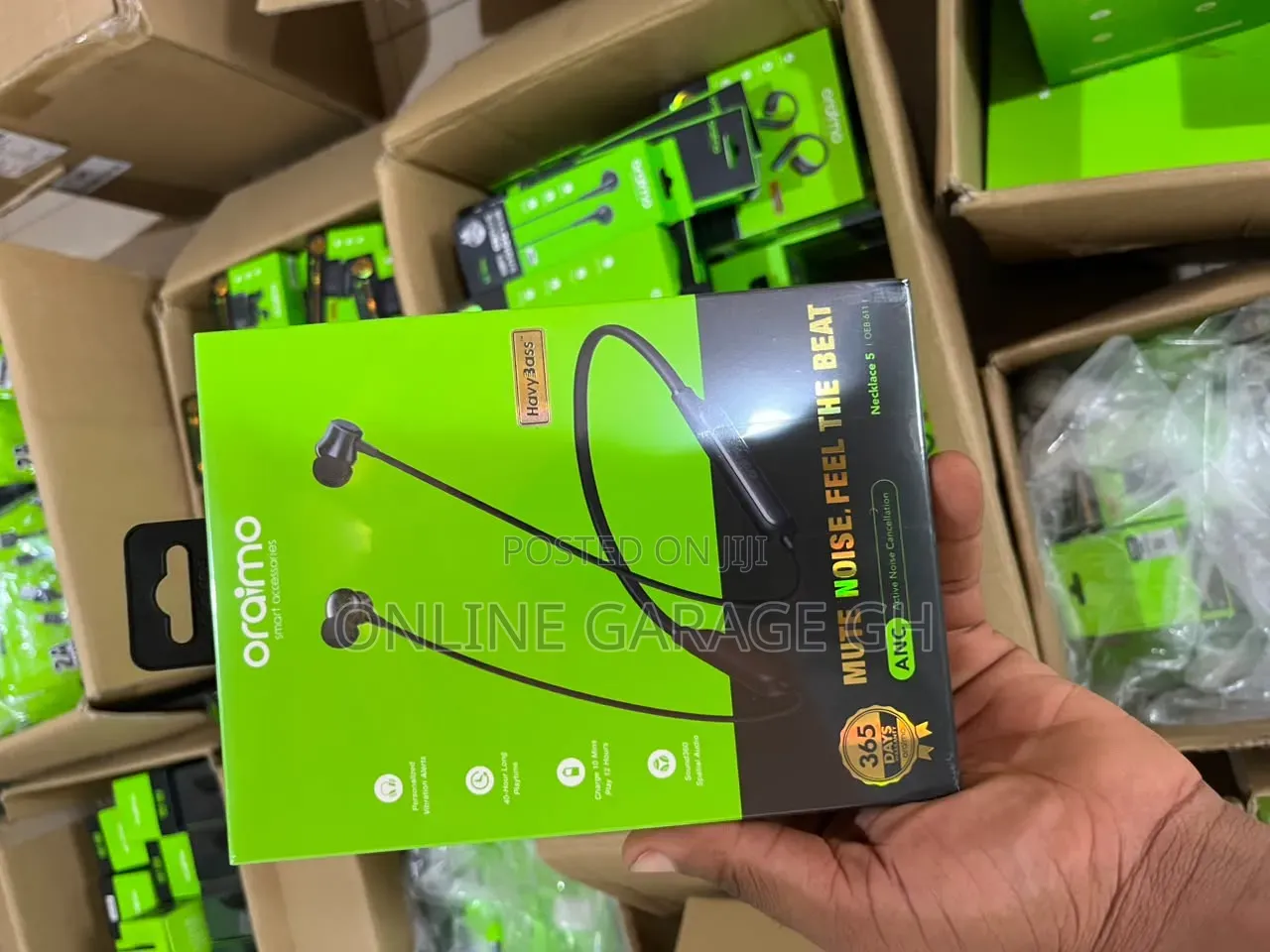 Oraimo Necklace 5 30db Anc Earphones (Oeb-311)