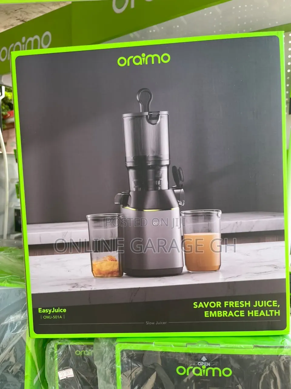 Oraimo Easyjuice 108mm Diameter 800ml Slow Juicer (Omj-501a)