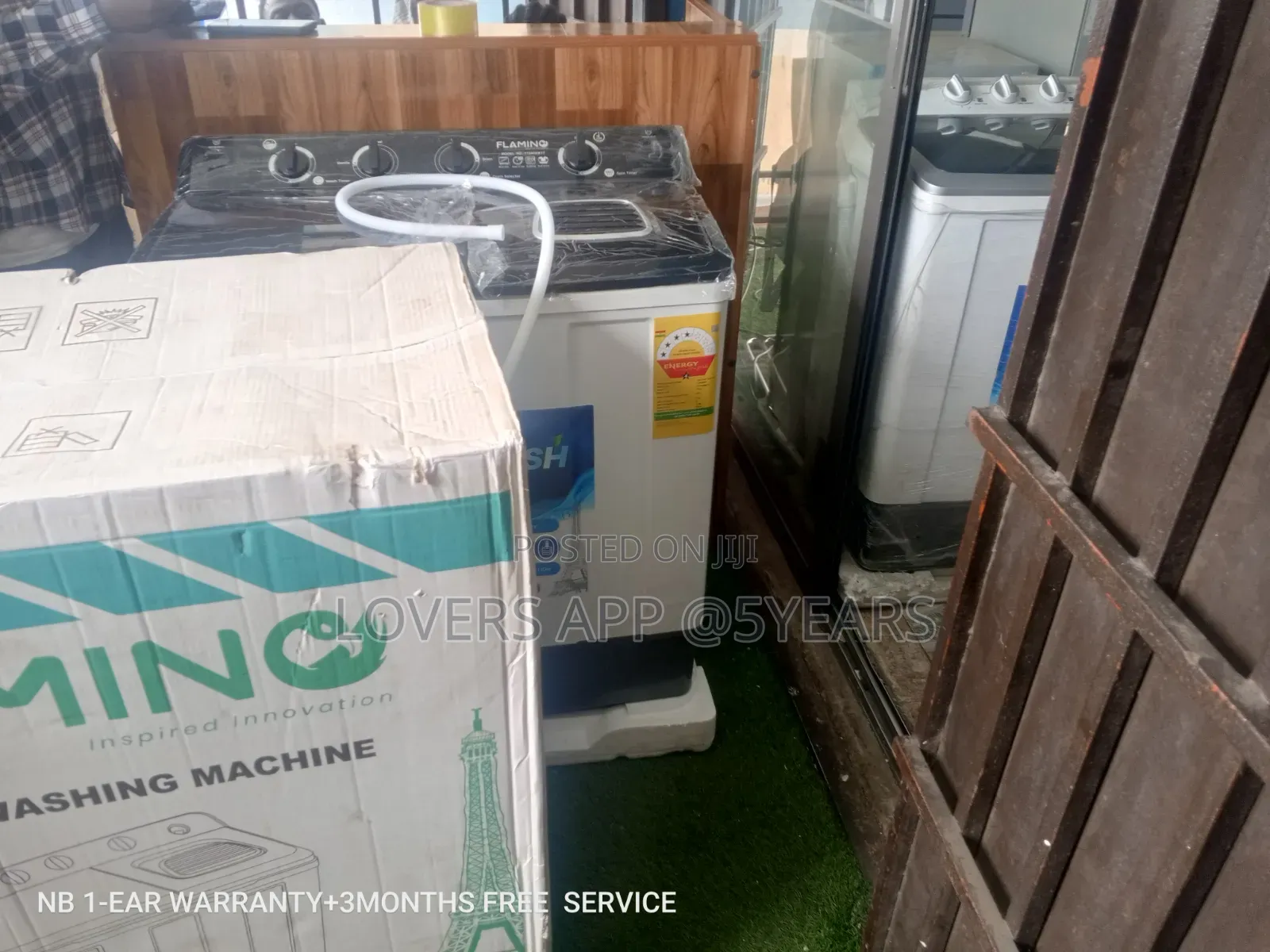 Flamino 12kg Washer ,Strong Performance ,Gentle Care.