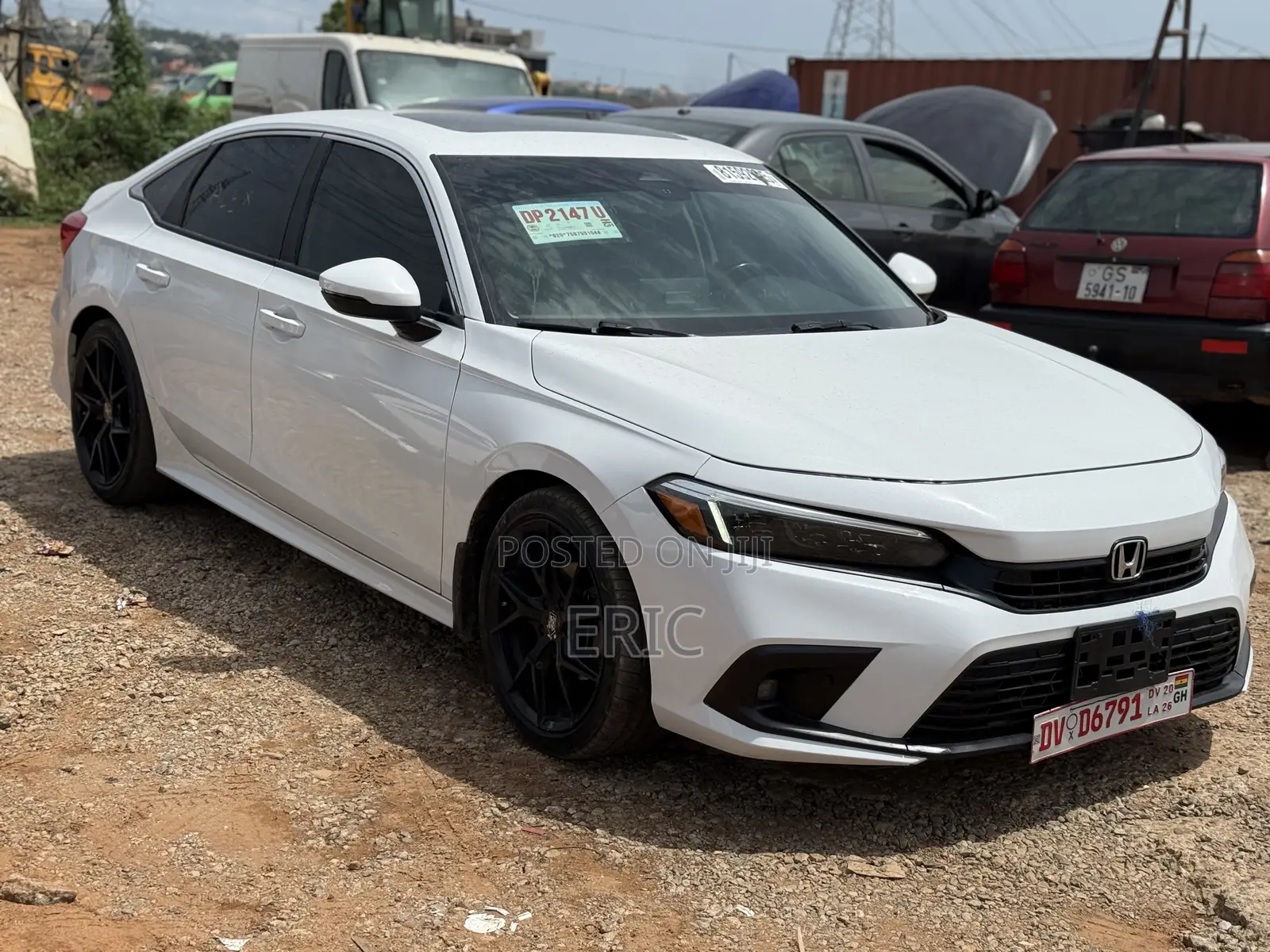 Honda Civic Touring 2022 White