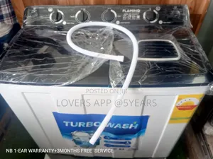Flamino 12kg Washer ,Tackle More Laundry in One Go.