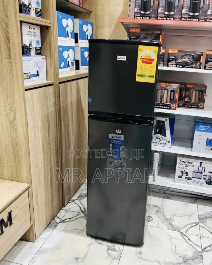 Super Affordable Pearl Pf-262tix 2 Door Electric Fridge(Dark Gray).